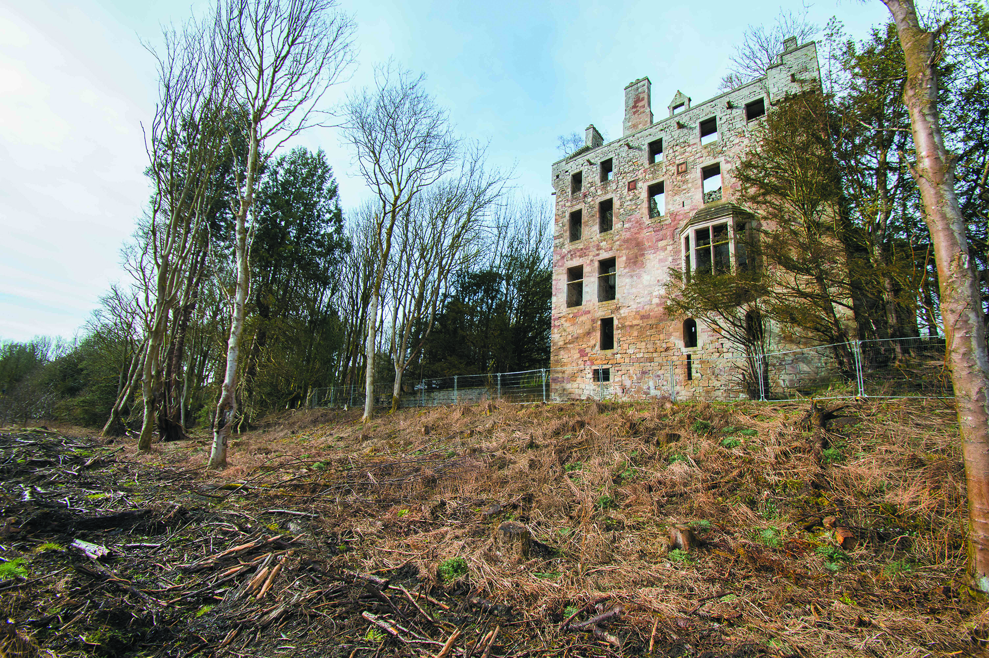 History of Cavers Castle